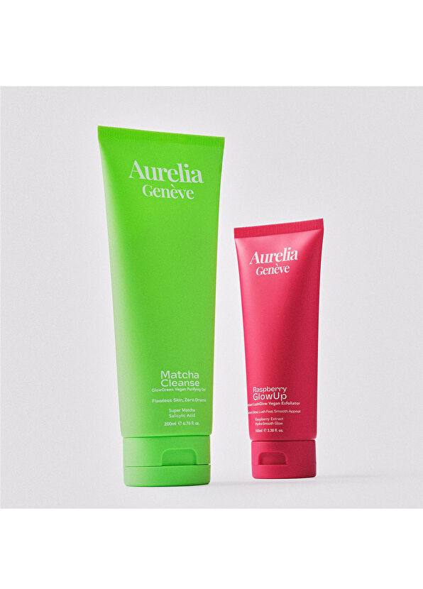 Aurelia Genève Matcha Cleanse Glow Green Vegan Purifying Gel - 3