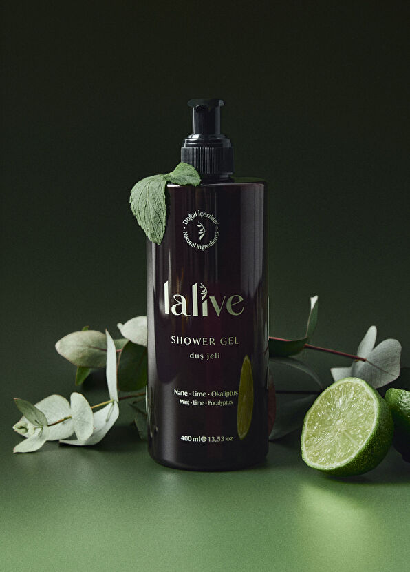 Lalive Lime Mint Eucalyptus Natural Shower Gel 400 ml - 2
