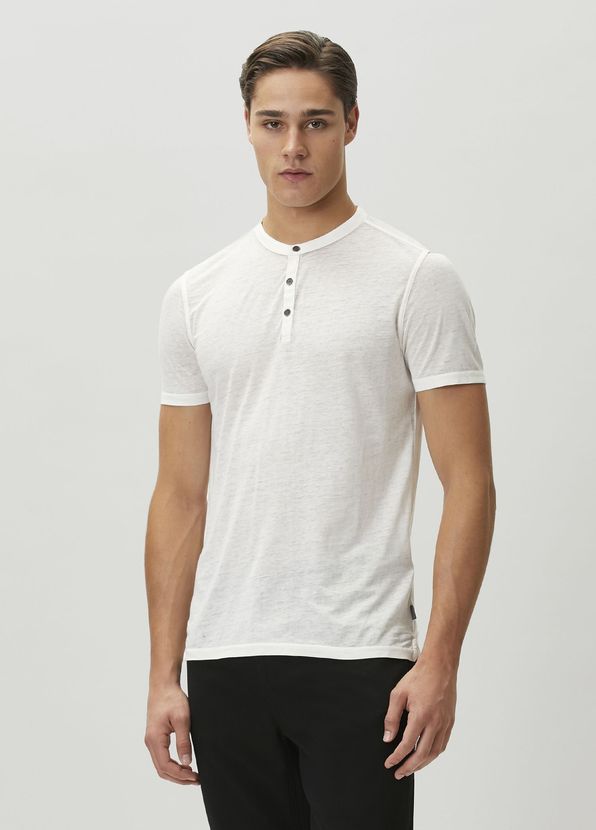 John Varvatos Duke Beyaz T-shirt - 3