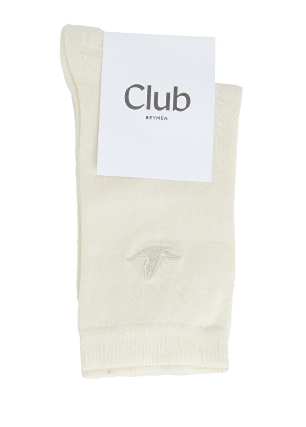 Beymen Club Cream Women's Socks - 1
