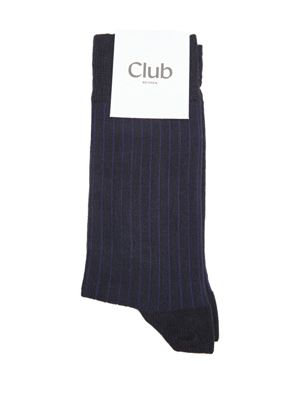 Beymen Club Lacivert İnce Bambu Erkek Çorap - 1