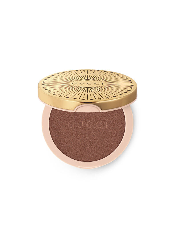 Gucci Illuminateur De Beaute + Glow Highlighter 05 Warm Bronze + Gucci Fırça ve Mini Mascara Makaj Seti - 2