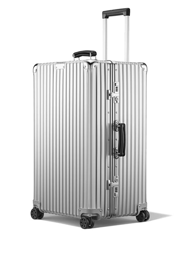 Classic Trunk Silver Bavul - Görsel 3