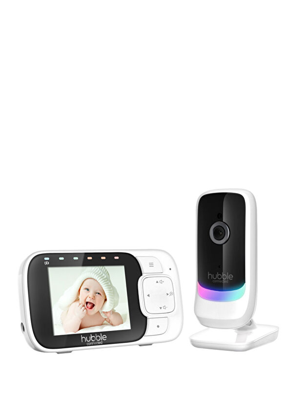 Hubble Nursery View Glow 2.8" Digital Baby Camera with Night Light - 1