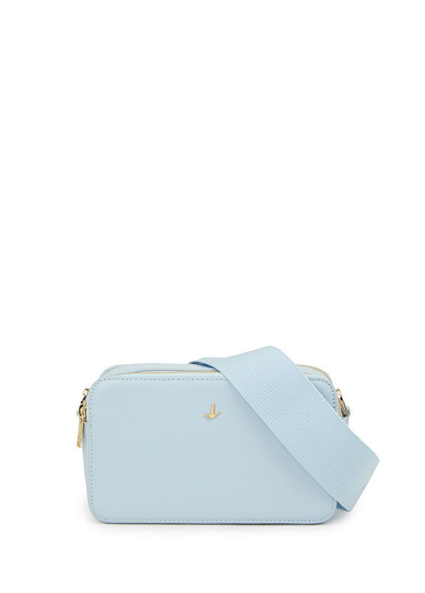 Beymen Club Açık Mavi Logolu Kadın Çapraz Çanta - 1