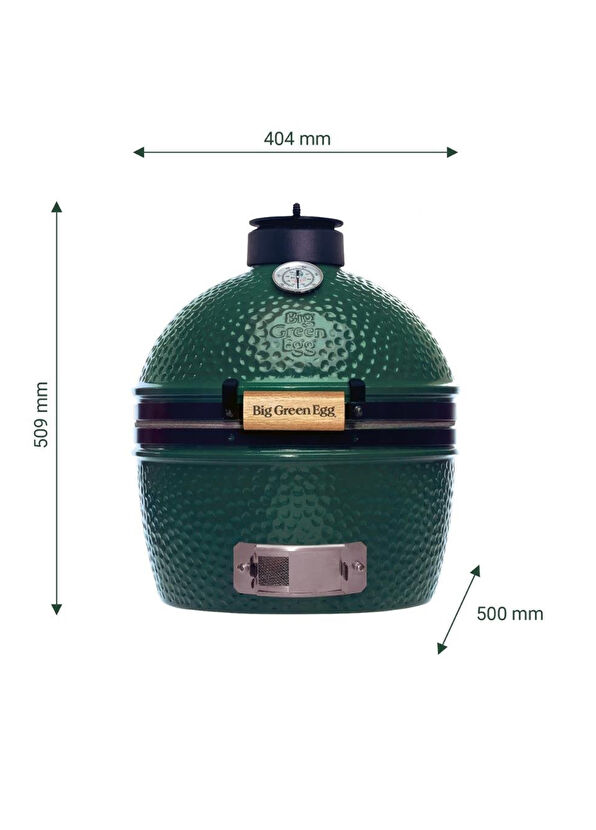 Big Green Egg Seramik Minimax Kömürlü Kamado Barbekü - 3