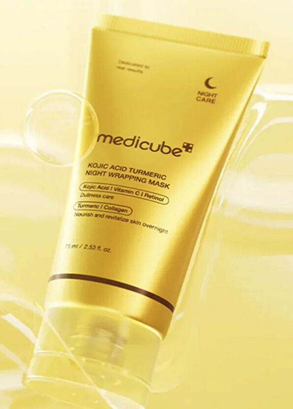 Medicube Kojic Acid Turmeric Night Wrapping Anti-Blemish Face Cream 75 ml - 2