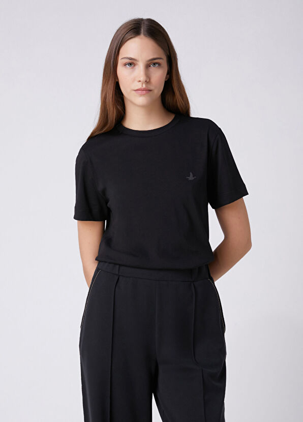 Beymen Club Black Basic T-shirt - 4