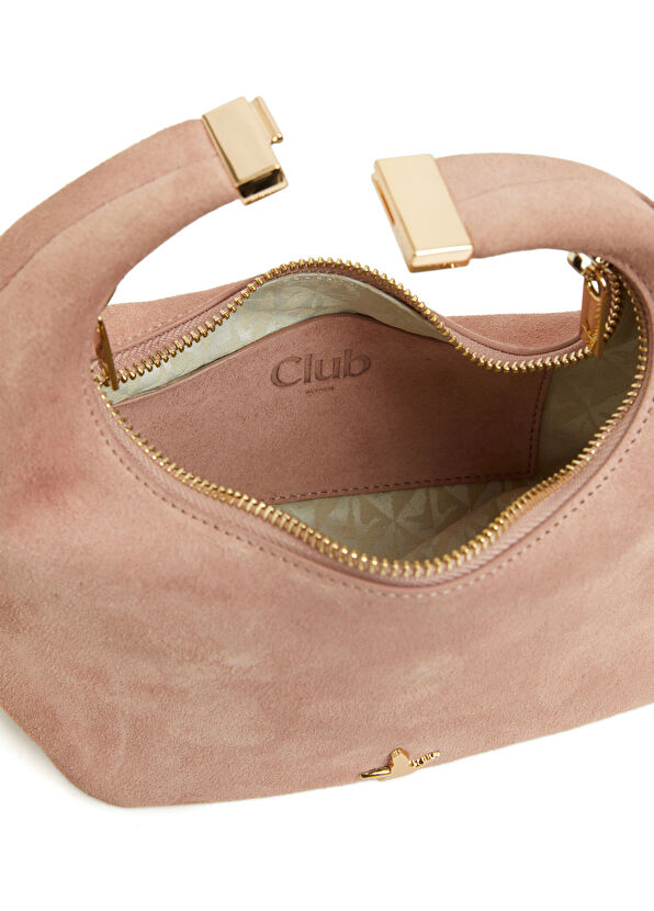 Beymen Club Pembe Drop Askılı Kadın Deri Çanta - 4