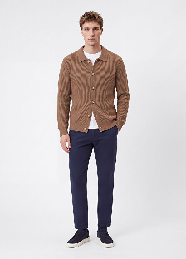 Beymen Club Mink Knitted Cashmere Blend Cardigan - 2