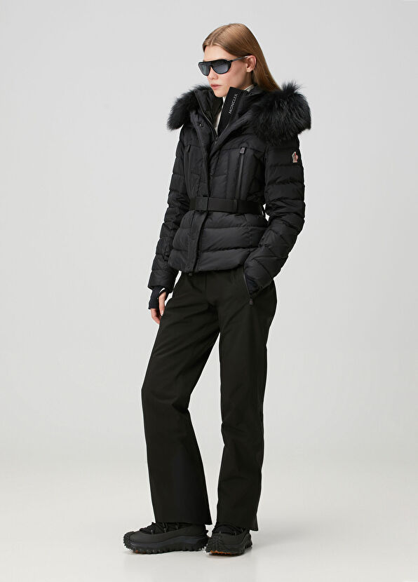 Moncler Grenoble Siyah Kayak Pantolonu - 1