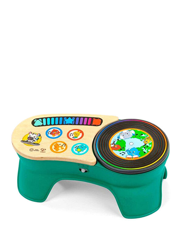 Baby Einstein Hape DJ Discovery Magic Touch Turntable Ahşap Müzikli Oyuncak - 1