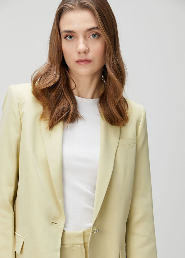 Beymen Collection Yeşil Tek Düğmeli Ceket - 2