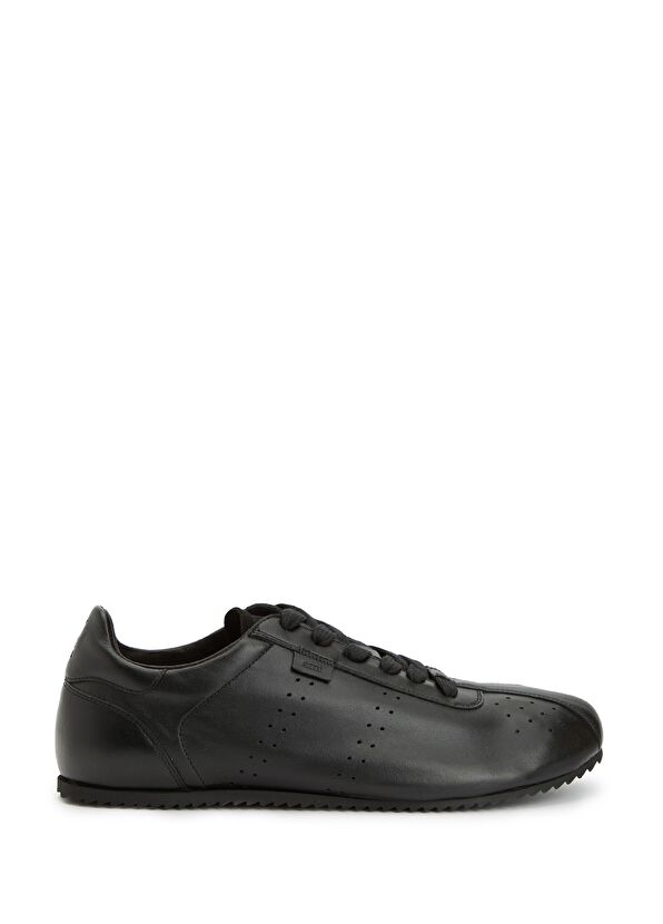 Ami Paris Black Men's Leather Sneakers - 1