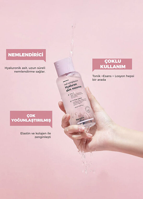 Hanskin Hyalorun Skin Essence Nemlendirici Yüz Toniği 150 ml - 2