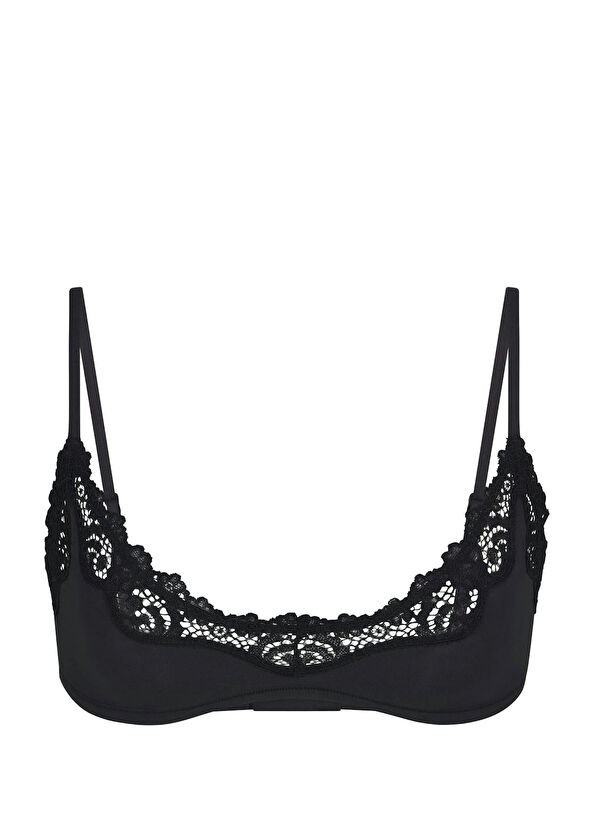 Skims Seamless Sculpt Siyah Sütyen - 1