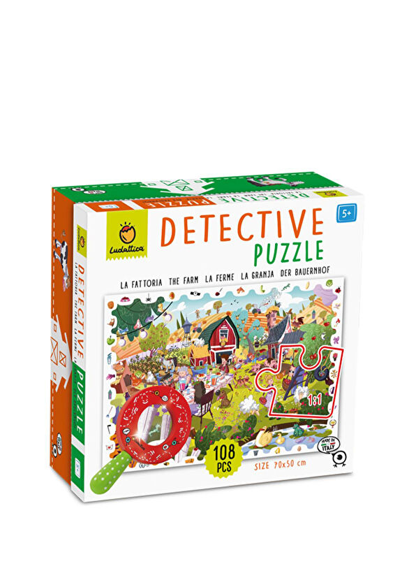Ludattica La Fattoria The Farm Detective Puzzle - 1