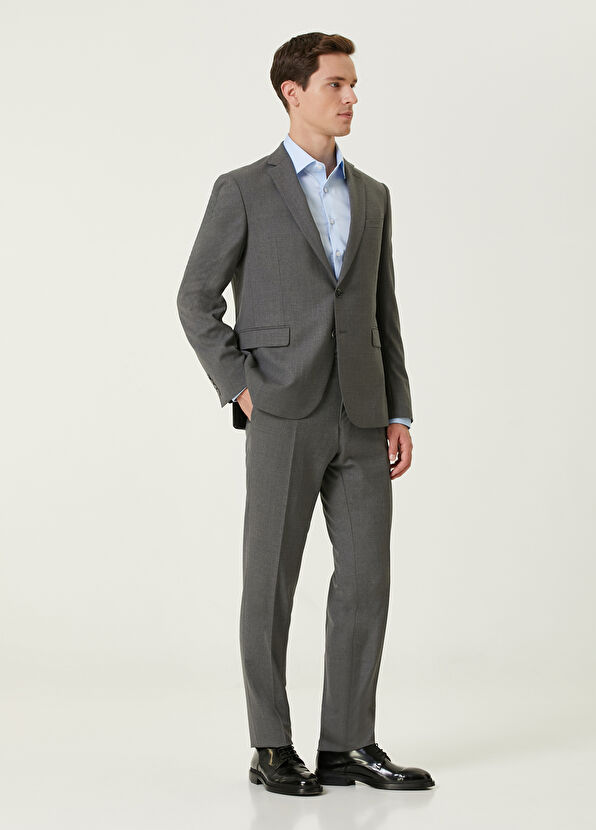 Beymen Club Drop 6 Gri Takım Elbise - 1