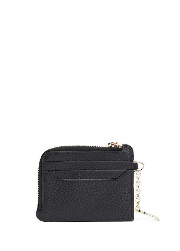 Beymen Club Black Women's Leather Card Holder - 2