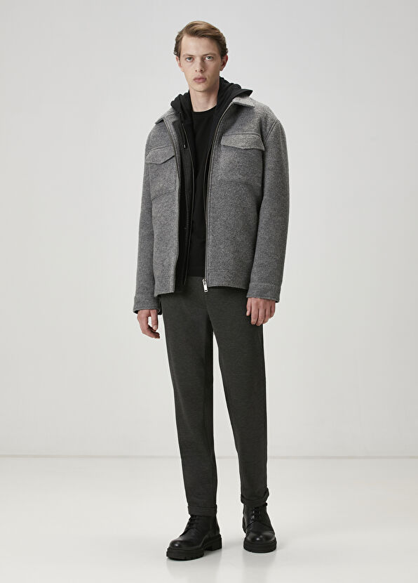 Beymen Club Gri Melanj Bretagna Ceket - 2