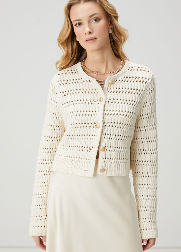 Beymen Club Ekru Triko Ceket - 1