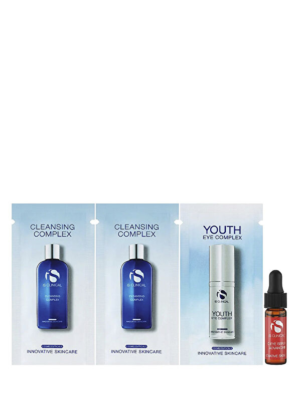 IS Clinical Pure Brilliance Trial Kit Anti-Aging 4-Piece Eye Contour Skin Care Set - 2