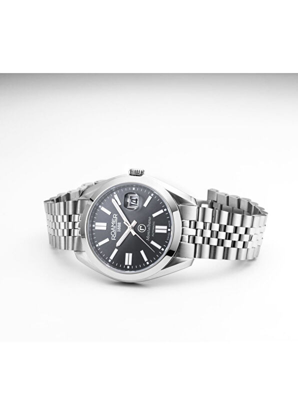 Roamer 996983-41-55-20 Grey Steel Men's Wristwatch - 2