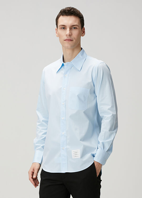 Thom Browne Açık Mavi Gömlek - 3