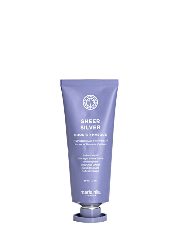 Maria Nila Sheer Silver Booster Masque Besleyici Saç Bakım Maskesi 50 ml - 1