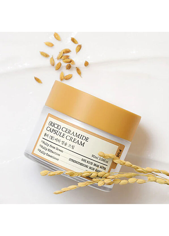 Fully Fully Rice Ceramide Capsule Cream Pirinç Seramid Bariyer Güçlendirici Kapsül Krem 90 ml - 2