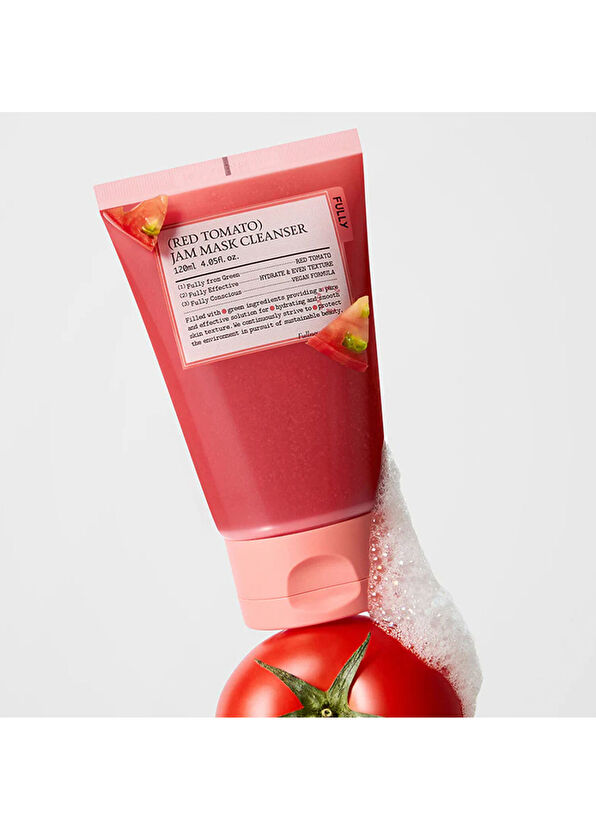 Fully Red Tomato Jam Nemlendirici Temizleyici Yüz Maskesi 120 ml - 2