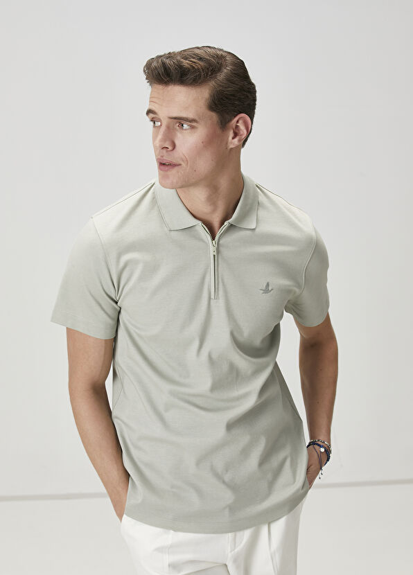 Beymen Club Comfort Fit Green Polo T-Shirt - 2