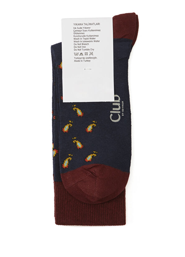 Beymen Club Navy Blue Men's Socks - 2