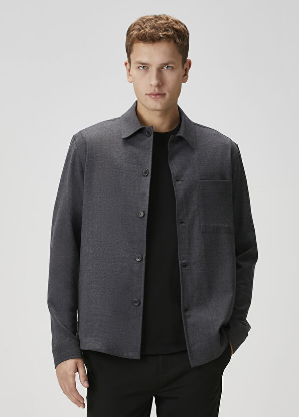 Beymen Club Anthracite Overshirt - 1