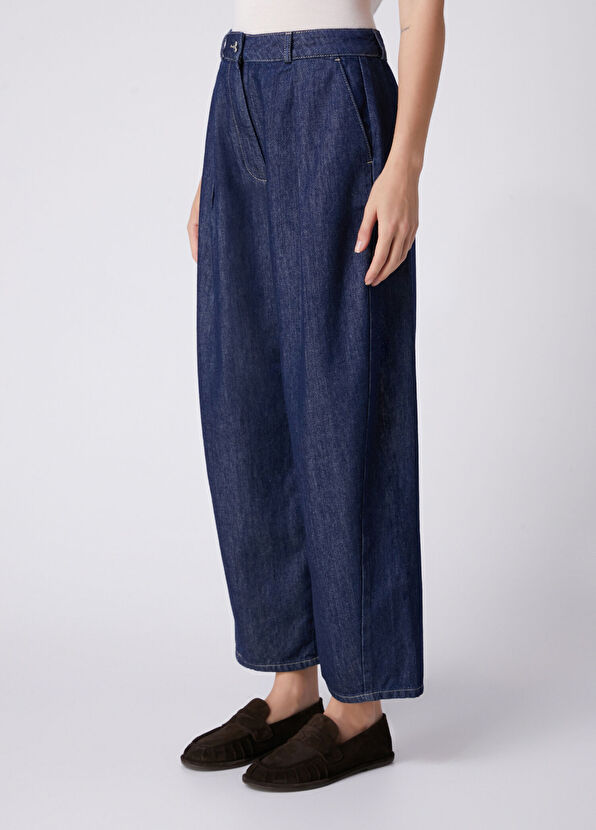 Beymen Club Indigo Wide Slouchy Jeans - 2