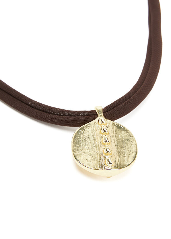 Beymen Club Brown Drop Detailed Women's Necklace - 3