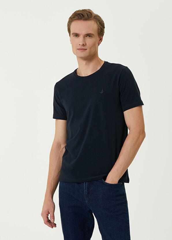 Beymen Club Lacivert Basic T-shirt - 1