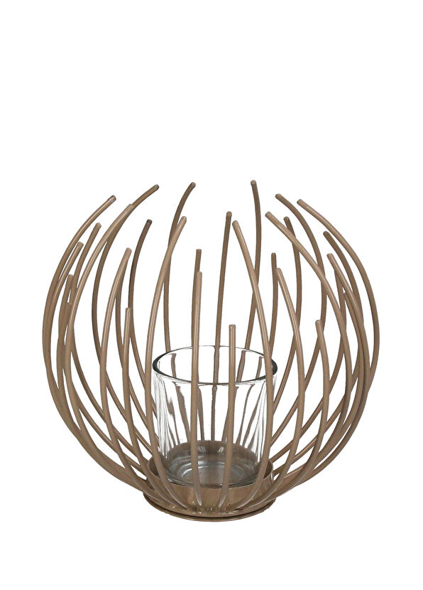 Kersten Beige Candle Holder - 2