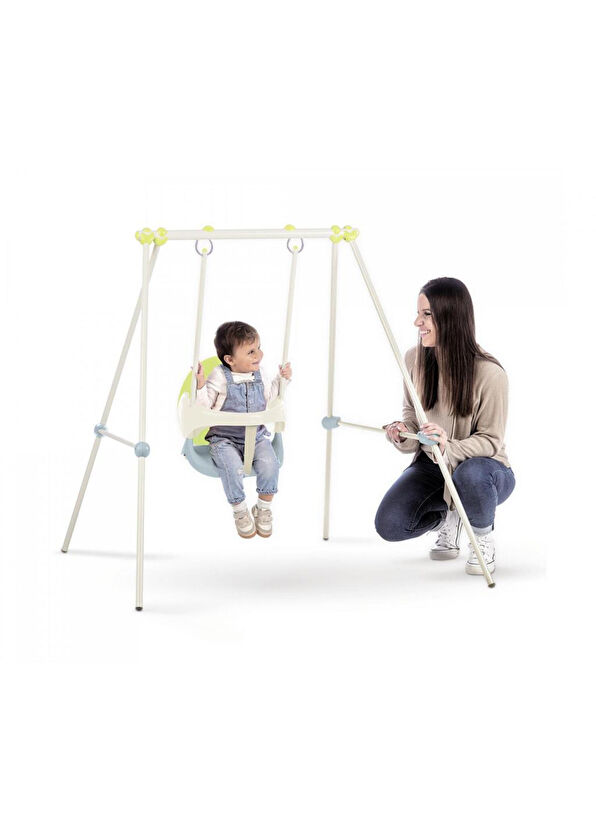Resim Life Metal Bebek Çocuk Salıncağı 