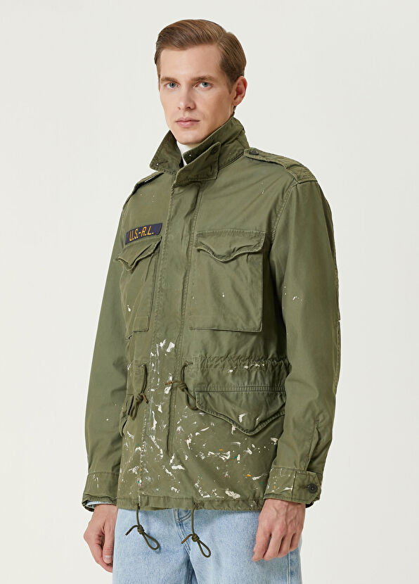 Polo Ralph Lauren Haki Logo Detaylı Kaban - 3