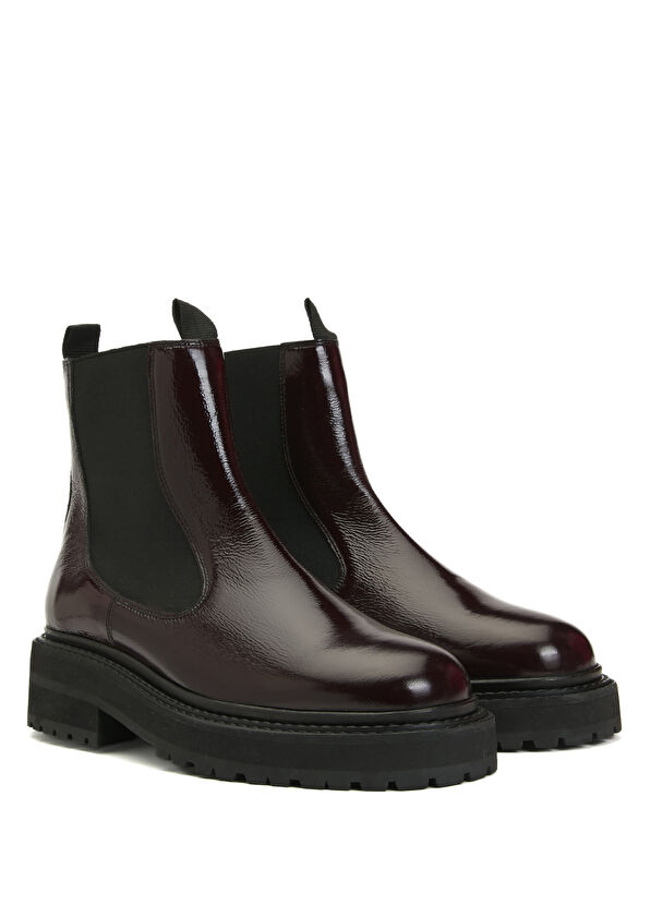 Beymen Club Bordo Kadın Deri Bot - 2