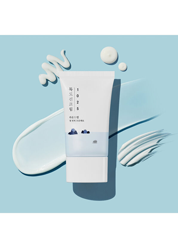 Round Lab 1025 Dokdo Sunscreen Leke Karşıtı Bakım Yapan Yeşil Çaylı Güneş Kremi 50 ml - 2
