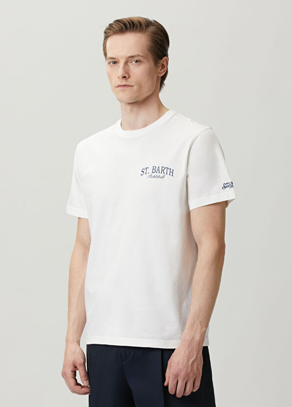 MC2 (Saint Barth) Portland White T-Shirt - 4