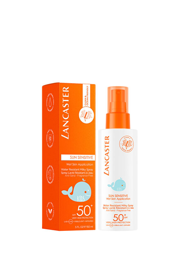 Lancaster Sun Sensitive Milky Spray For Kids SPF50+ 150ML - 2