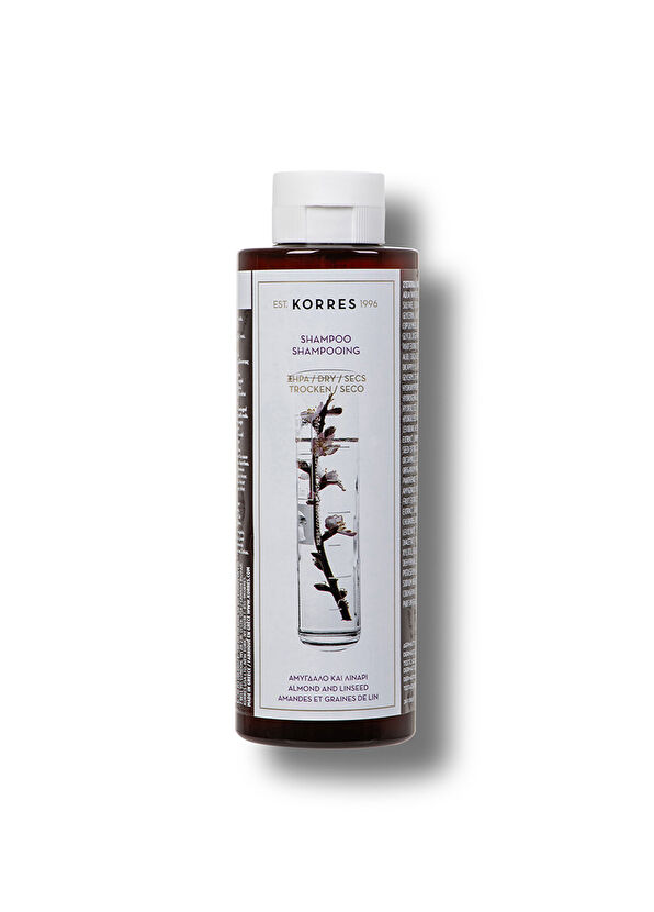 Korres Almond Linseed Shampoo Almond and Flaxseed Shampoo for Dry and Damaged Hair 250 ml - 2