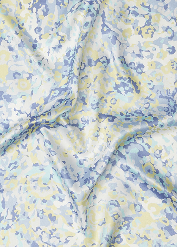 Beymen Club Colorblocked Desenli Kadın Saten Fular - 2