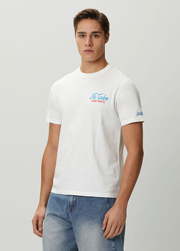 MC2 (Saint Barth) Portland Beyaz T-shirt - 3