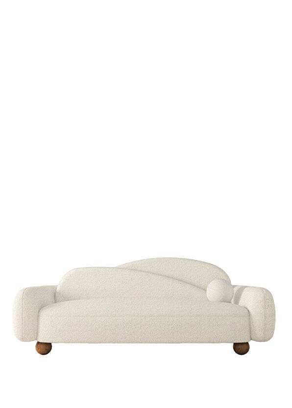 Deekobjects Ear Ekru Ceviz Ayaklı Kanepe - 1