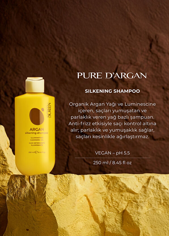 Screen Hair Care Argan Silkening Nourishing Shampoo 250 ml - 2