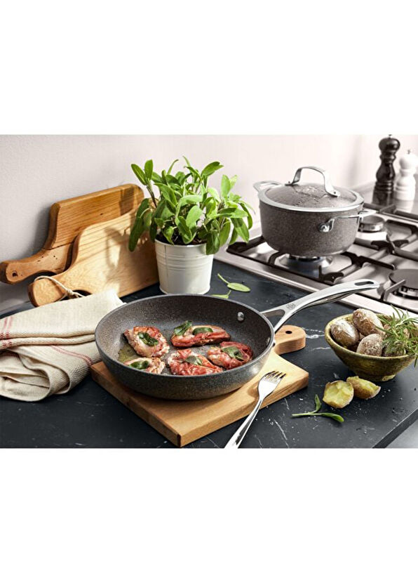 Ballarini Salina Gri Kızartma Tavası 28 cm - 3